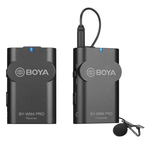 Беспроводной петличный радио микрофон BOYA BY-WM4 Pro, главный вид