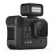 GoPro HERO8 Black Media and Light Modification Kit, with a camera