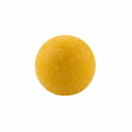 Matt yellow ball, table football ball, 36 mm ball