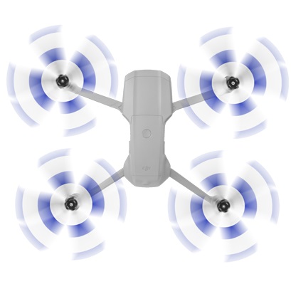 Кольорові пропелери Sunnylife DJI Mavic Air 2 (2 пари)