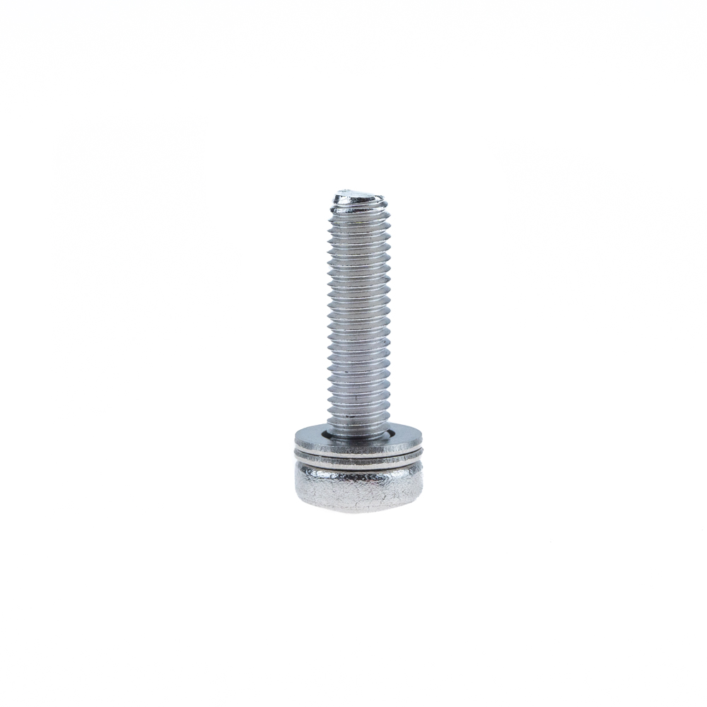 Compact screw for GoPro mounts with  standard nut (for screwdriver or wrench)