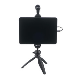 Tripod Stand Holder with microphone for tablet