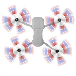 Sunnylife 2pairs Propellers 4726F for Mavic Mini (Multi color), yellow-black