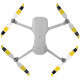 Sunnylife 2pairs Propellers 4726F for Mavic Mini (Multi color), yellow-black on the copter
