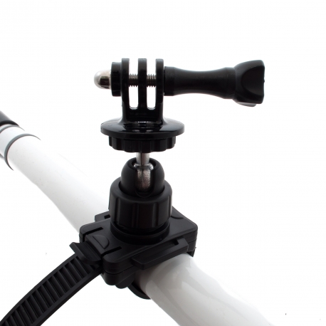 Zip tie mount for bicycle for GoPro