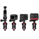 Sunnylife bike Handlebar Mount  for action cameras (22-26 mm), compatible camera options