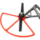 Sunnylife Propeller Guard for Yuneec Typhoon Q500, red on the copter