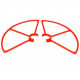 Sunnylife Propeller Guard for Yuneec Typhoon Q500, red close-up