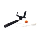 Extendable Bluetooth selfie stick with remote shutter for cellphone