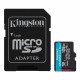 Kingston Canvas Go! Plus microSDXC 128Gb U3 V30 UHS-I A2 Memory Card, main view
