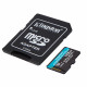 Kingston Canvas Go! Plus microSDXC 128Gb U3 V30 UHS-I A2 Memory Card, overall plan