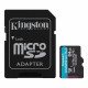 Kingston Canvas Go! Plus microSDXC 64Gb U3 V30 UHS-I A2 Memory Card, main view