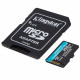 Kingston Canvas Go! Plus microSDXC 256Gb U3 V30 UHS-I A2 Memory Card, overall plan