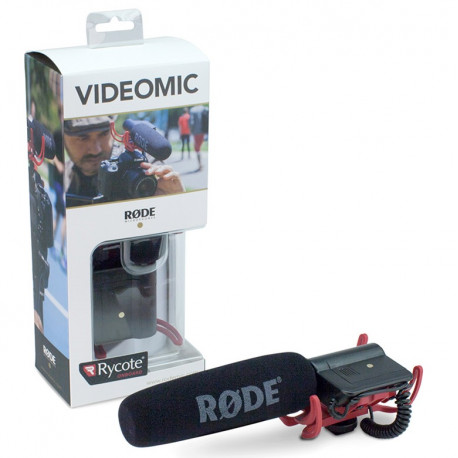 Направленный микрофон пушка Rode VideoMic Rycote, с упаковкой