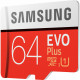 Карта пам'ятi Samsung EVO PLUS V2 microSDXC 64GB UHS-I U1, внешний вид