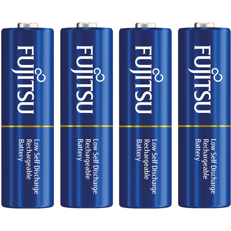 Batteries FUJITSU Blue AA (HR6) 1900mAh LSD Ni-MH 4 pcs, main view