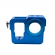 Алюминиевый корпус для GoPro 4 (синий)