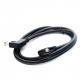 1394 FireWire 6 pin angled cable