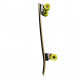 Focus Fish Tail Surf Skateboard 31", side view