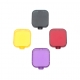 Набор фильтров для GoPro HERO3 (полный) (4 цвета)