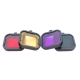 Набір підводних фільтрів для GoPro HERO4 (повний) (чотири кольори)