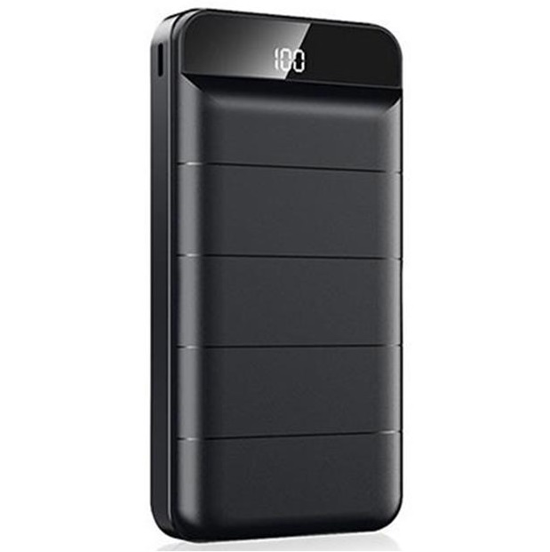 Remax Power Bank 20000mAh Leader Series, black, main view