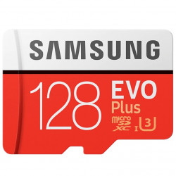 Карта пам'яті Samsung EVO PLUS V2 microSDXC 128GB UHS-I U3