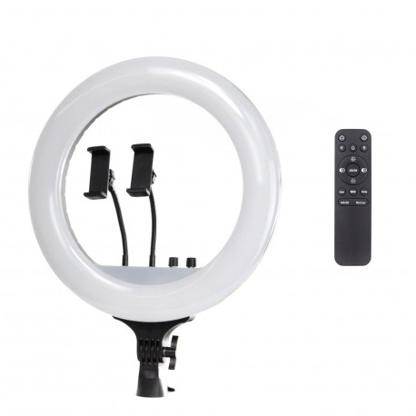LED ring lamp 36 cm with remote control, main view
