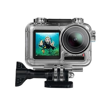 Ulanzi Waterproof Case for DJI OSMO Action Camera, with a camera