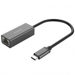Адаптер USB Type C - Ethernet RJ-45 ORICO XC-R45-V1-BK-BP