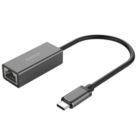 Адаптер USB Type C - Ethernet RJ-45 ORICO XC-R45-V1-BK-BP, главный вид
