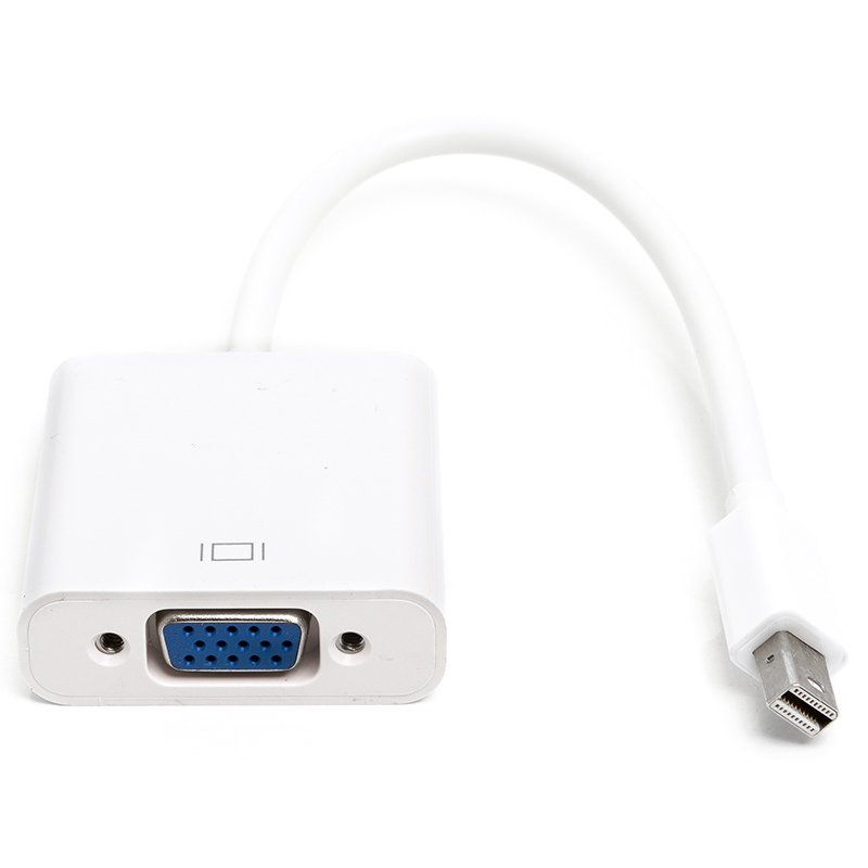Переходник PowerPlant mini DisplayPort (Thunderbolt) (M) - VGA (F), 0