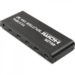 PowerPlant Splitter HDMI 1x4 V2.0, 3D, 4K / 60hz (HDSP4-V2.0)