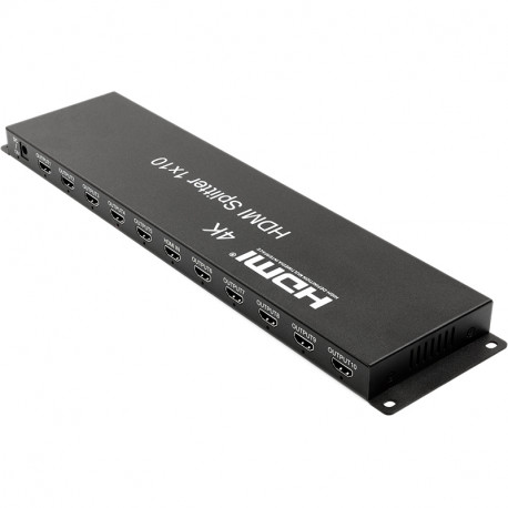 PowerPlant Splitter HDMI 1x10 V1.4, 3D, 4K / 30hz (HDSP10-V1.4)