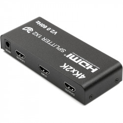 Сплітер PowerPlant HDMI 1x2 V2.0, 3D, 4K / 60hz (HDSP2-V2.0)