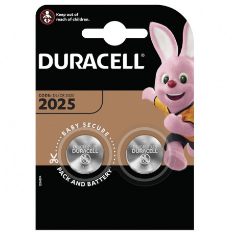 Батарейки Duracell DL2025 DSN 2 шт, главный вид