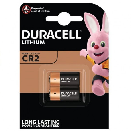Batteries Duracell DL CR2 2 pcs