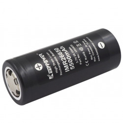Keeppower 26650 5500 mAh Li-Ion Rechargeable Battery