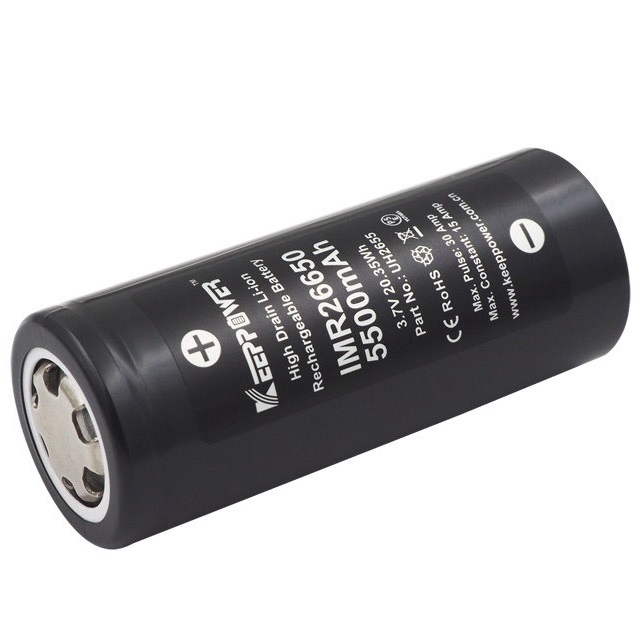 Акумулятор Keeppower 26650 Li-ion 5500 мАг