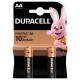 Batteries DURACELL AA LR06 MN1500 2 pcs, appearance