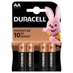 Батарейки Duracell AA LR06 MN1500 4 шт