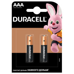 Батарейки Duracell AAA LR03 MN2400 2 шт