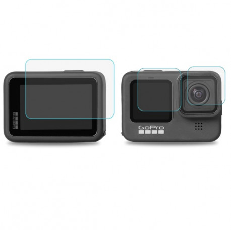 Sunnylife protective glass for GoPro HERO 9 Black displays and lens, main view