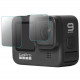 Защитное стекло Sunnylife для дисплеев и линзы GoPro HERO 9 Black, вид спереди