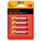 Батарейки Kodak Extra Heavy Duty AA LR06 MN2400 4 шт