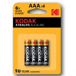 Batteries Kodak XtraLife AAA LR03 MN2400 4 pcs.