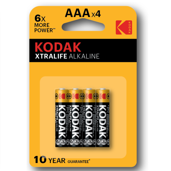 Батарейки Kodak XtraLife AAA LR03 MN2400 4 шт