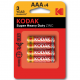 Batteries Kodak Extra Heavy Duty AAA LR03 MN2400 4 pcs