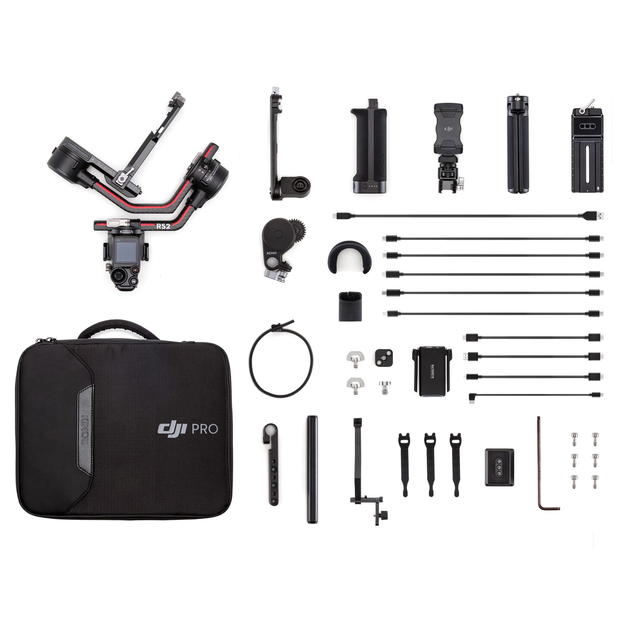 Стабилизатор для зеркальных и беззеркальных камер DJI Ronin RS2 в наборе Pro Combo Kit, главный вид