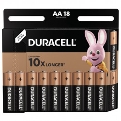 Batteries Duracell AA LR06 MN1500 18 pcs.